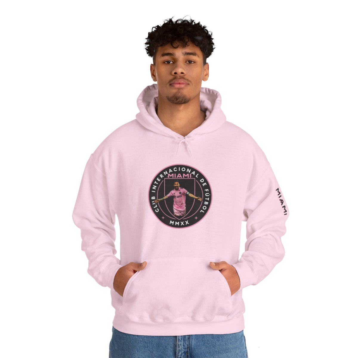 Messi #10 Adult Unisex heavy blend hooded sweatshirt