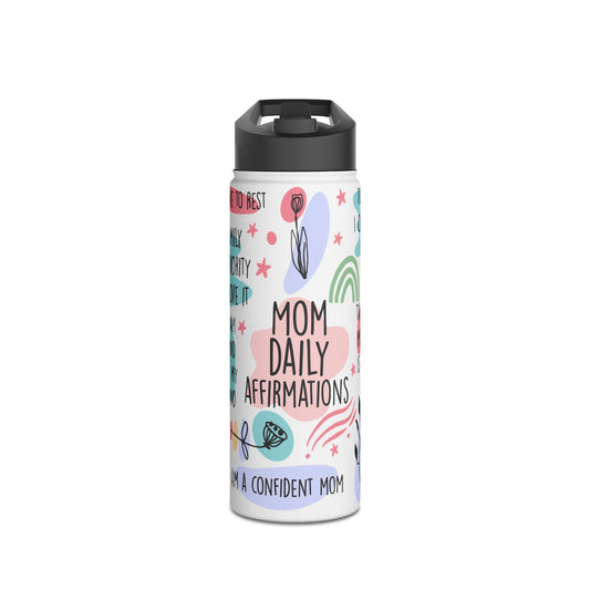 MOM Affirmations Insulated water bottle