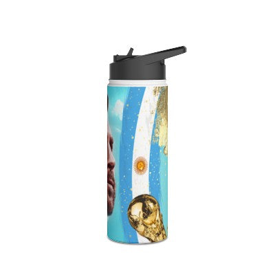 Argentina Champions 2022 Messi #10 Insulated water bottle