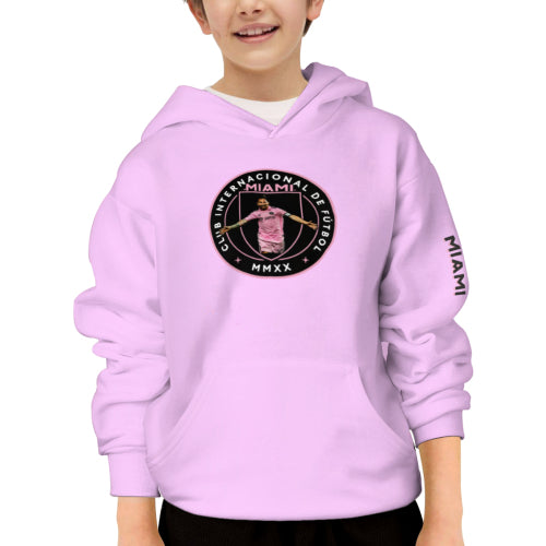 Youth Miami Soccer Messi #10 hoodie