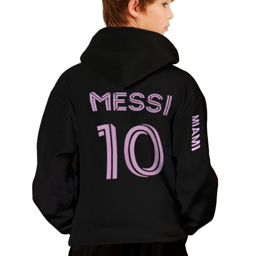 Youth Miami Soccer Messi #10 hoodie